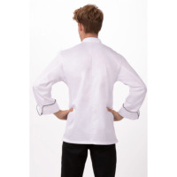 Vêtements de Chef à manches longues, uniforme de cuisine de Restaurant, manteau de Chef, vestes de travail de serveur, uniforme professionnel, tenue de salopette