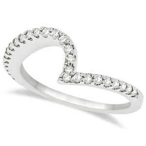 Anillo de Compromiso con Diamante de Contorno de 0.25ct, Engastado en Platino - Product Image 1