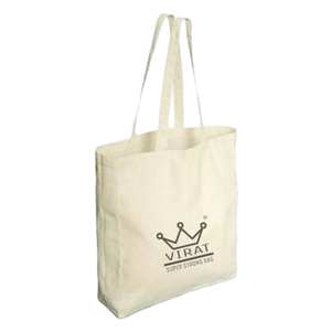 Bolsa de algodón con logotipo de pato, tejido reciclable con estampado personalizado, rosa, blanco y azul, superficie de estilo personalizado, Uds. - Product Image 3