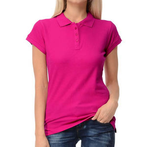 Camiseta Polo para Mujer, Transpirable, con Diseño Personalizado, Cuello, Parche Bordado Impreso Personalizado, Ropa Casual - Product Image 1