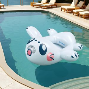 Top Quality Shark Kids Pool Float <b>Inflatable</b> with Water Gun Ride On Swimming Float for Ages 3-10 Lake Beach Pool Party Water - Product Image 6