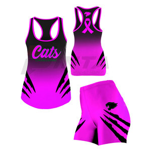 ชุดเชียร์ลีดเดอร์ขายดี ดีไซน์ล่าสุด น้ำหนักเบา สีพื้น - Product Image 2