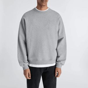 Sweat-shirt décontracté en molleton 100% coton de qualité supérieure personnalisable |   Sweat à capuche pour homme, col rond, streetwear d'hiver - Product Image 1