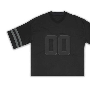 Camiseta de fútbol de algodón personalizada 100% camiseta de tela de malla de fútbol de alta calidad superior para la venta en línea - Product Image 2