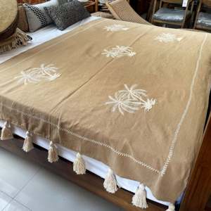 Plaid en microfibre tricoté pour lit, voyage et usage décoratif - Style uni imprimé 100% polyester - Product Image 5