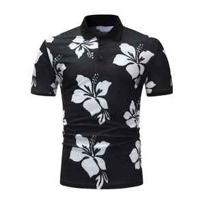 เสื้อโปโลโพลีเอสเตอร์แบบซับลิเมชั่นสั่งทำพิเศษ ปกเสื้อแบบปกเชิ้ต สำหรับกอล์ฟ ทรงพอดีตัว พิมพ์โลโก้ได้ - Product Image 2