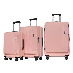 Travelking กระเป๋าเดินทางเปลือกแข็ง8088 ABS กระเป๋าเดินทางกันน้ำเรียบและเบามีที่จับ PP แข็งแรงแขวนเวียดนาม - Product Image 2