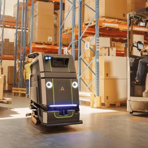 Robot de Limpieza Inteligente Comercial para Interiores con Autolimpieza, Garantía de 5 Años, Cobertura de 5000 Pies Cuadrados, Control por Aplicación - Product Image 2