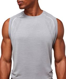 <b>Top</b> Quality Comfortable Sleeveless Muscle <b>Vest</b> Men Tank <b>Top</b> Fitness Wear Work Out Running Wear Casual Men Tank <b>Top</b> - Product Image 2