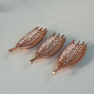 ชุดชามผลไม้แห้ง3ใบสำหรับใช้ในบ้านและงานปาร์ตี้ผิวเคลือบทองแดงและทำด้วยมือโลหะอลูมิเนียม - Product Image 2