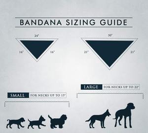 Bandana pour chien avec matériau en maille poly à séchage rapide léger disponible en impressions personnalisées - Product Image 6