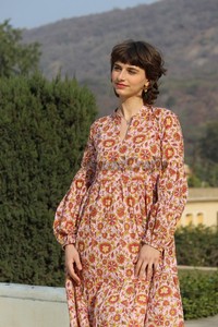 Vestidos sexy de verano personalizados, Vestido largo de mujer europea y americana, Vestido de playa con tirantes y cuello en V estampado informal para mujer - Product Image 4