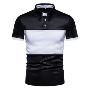 Casual Men's Cotton for Shirts Summer 2024 Short-Sleeved Printed Breathable Solid Jersey <b>Fabric</b> High Street Fashionable Style - Product Image 1