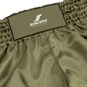 Haute qualité Spandex/Polyester MMA porter des shorts thaïlandais respirant léger séchage rapide conception personnalisable meilleure vente - Product Image 4