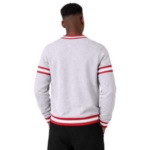 Kappa Alpha Psi Heather <b>Grey</b> Crest Chenille Crewneck True To Size Premium <b>Fleece</b> Embroidered Greek Letter Crest Fraternity - Product Image 2
