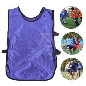 Soccer Training <b>Bibs</b> Custom Colors & Logo Quick Dry Adult Football <b>Bibs</b> with Sleeveless Style - Product Image 2