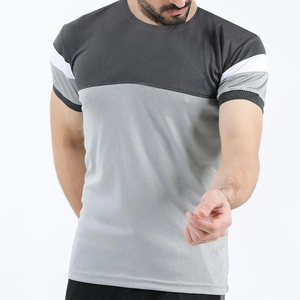 T-shirts unis de haute qualité pour hommes T-shirts respirants confortables personnalisés - Product Image 6
