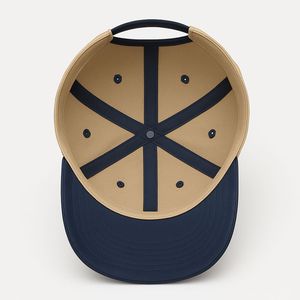 Gorra de béisbol de algodón de cinco paneles, cinta interior personalizada, ala curva bordada Vintage, ajuste ajustable, OEM, ODM, proveedor de gorras de Vietnam - Product Image 3