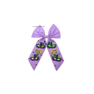 Moños de Cocodrilo de Mardi Gras, Estilo Europeo Americano, Multicolores, con Lentejuelas, para Accesorios de Cabello de Niñas, en Caja - Product Image 2