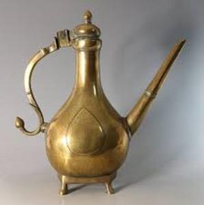 Colorful Brass Dallah <b>for</b> <b>Sale</b> Decorative Aftaba - Product Image 1