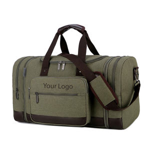 Bolsa de Lona Hecha a Mano de Primera Calidad, Bolsa de Viaje para Fin de Semana con Gran Capacidad, Bolsa Deportiva para Gimnasio y Actividades al Aire Libre - Product Image 1