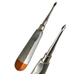 Elevador Manual Ergonómico para Puntas de Raíz, Acero Inoxidable Plateado, Certificado CE, Instrumento Dental para Extracción, Cirugía Oral, World Surgical - Product Image 3