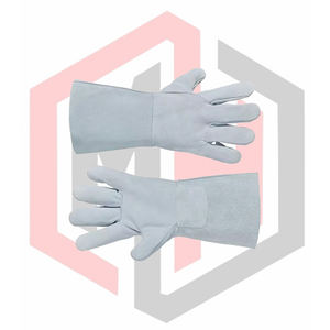 Gants en cuir fendu pour pompiers et soudeurs, antidérapants, résistants à la chaleur, résistants aux déchirures, anti-coupures, respirants, sans silicone - Product Image 6