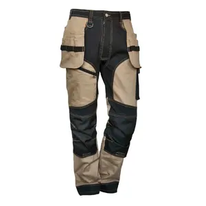 Pantalones DE TRABAJO transpirables de alta calidad para hombres, pantalones de trabajo con bolsillos para hombres, trabajo de construcción a un precio muy bajo