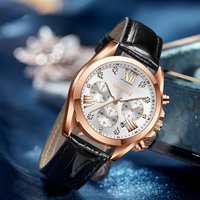Montres-bracelets pour femmes de luxe avec logo personnalisé, montres à quartz étanches 3ATM