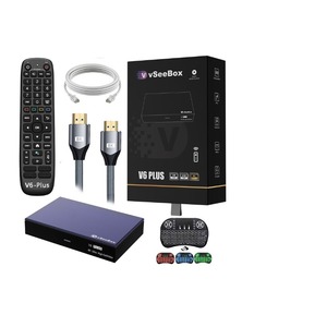 Nouvelle boîte TV vSeebox2026 V6 Plus authentique et authentique avec Android 14, télécommande vocale, mini clavier rétroéclairé, câble HDMI 8K - Product Image 3