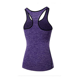 Latest Running Clothes <b>Women</b> Sleeveless Gym Singlet Tank <b>Top</b> Training Sportswear Cotton Racerback Slim Fit Fitness <b>Vest</b> - Product Image 2