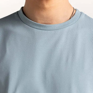 T-shirt de qualité supérieure pour hommes T-shirt léger T-shirt de couleur personnalisée Vêtements décontractés - Product Image 5