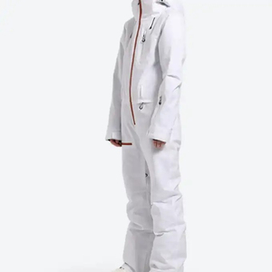 Traje de Esquí Unisex Impermeable, Cortavientos y Transpirable de Talla Grande con Cierre de Cremallera de Secado Rápido y Absorción de Humedad para Deportes de Invierno - Product Image 5