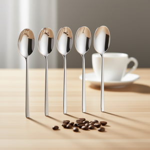 โมก้า อินฟินิโตชุดช้อนกาแฟสแตนเลสโครเมียมขัดเงา 6 ชิ้น (10.8 ซม.) FV7PN0622 - Product Image 3