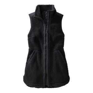 Chaleco largo para mujer, abrigo de invierno, cárdigan con cremallera de Color sólido, suelto, cálido, peludo, de talla grande, abrigo para mujer, ropa de invierno de algodón y poliéster - Product Image 2