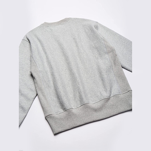 Sweat-shirt à col rond pour hommes 100% coton Top des ventes Sweat-shirt d'hiver avec logo personnalisé Couleur solide Vente en gros directe d'usine - Product Image 4