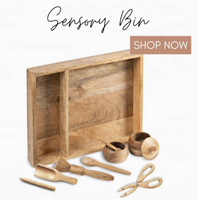 Ensemble de bac sensoriel en bois personnalisé pour enfants, jouets Montessori pour tout-petits, vente en gros prix de fabricant indien