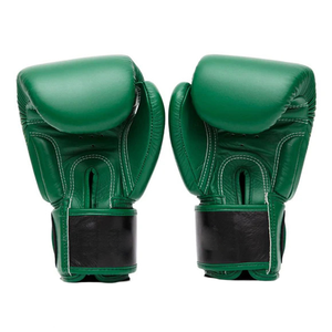Gants d'entraînement de combat et de boxe conçus en cuir avec réglage du support de poignet à boucle et crochet de haute qualité. - Product Image 4