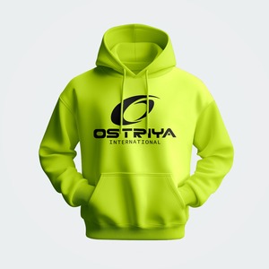 Nuevo Diseño 2026, Sudadera con Capucha de Invierno Unisex de Primera Calidad, Personalizada, con Bolsillos, de Forro Polar, Poliéster, Diseño Sólido, con Logotipo Propio - Product Image 2