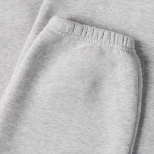 กางเกงวิ่งทรงหลวมใส่สบายสำหรับผู้ชายกางเกงวอร์มผ้าคอตตอนผ้าเทอร์รี่ทำจากผ้าฝ้าย100% ออกแบบโลโก้ได้ตามต้องการ - Product Image 4