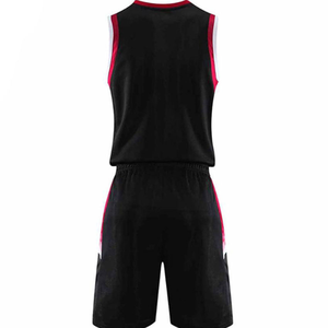 Nuevo Conjunto de Uniforme de Baloncesto Unisex de Manga Corta, Transpirable, 100% Poliéster, Logotipo Personalizado, Impresión Digital, Precio al por Mayor - Product Image 3