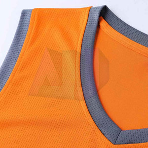 Uniforme de basket-ball grande taille en gros, léger, fabriqué en tissu polyester durable, technologie d'évacuation de l'humidité pour la compétition - Product Image 4