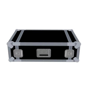 ÉTUI DE VOL PERSONNALISÉ DE COULEUR NOIRE DE HAUTE QUALITÉ POUR ÉTUI DE PROTECTION D'AMPLIFICATEUR 4U FABRIQUÉ EN INDE AVEC UNE HAUTE QUALITÉ D'EXPORTATION - Product Image 1