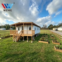 Maison conteneur extensible préfabriquée mobile avec chambre, cuisine et salle de bain pour l'hébergement des travailleurs agricoles