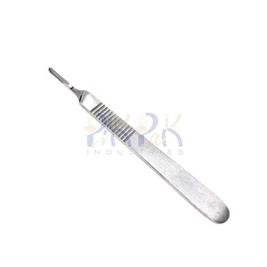 Meilleur produit Design personnalisé Poignée de scalpel en acier inoxydable Source d'alimentation manuelle la plus vendue pour la vente en ligne - Product Image 1