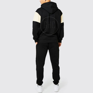 Tenue de jogging avec logo personnalisé pour hommes, marque privée, survêtement d'hiver, tailles XXL et XL - Product Image 2