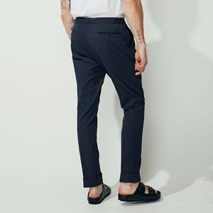 Pantalon cargo décontracté pour travail en plein air et randonnée pour hommes, léger, taille moyenne, coupe ajustée, en polaire délavé, bon marché - Product Image 5