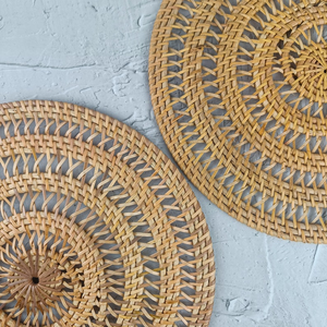 Attractive rattan placemats Eco friendly products Made in Vietnam <b>Table</b> decoration Woven Placemat Wholesale Modern - Product Image 6