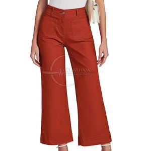 Pantalones vaqueros holgados de pierna ancha para mujer, pantalones vaqueros 2025 con logotipo personalizado a la venta, pantalones vaqueros de pierna ancha hechos a medida - Product Image 6