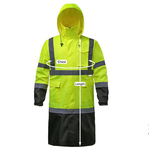 เสื้อโค้ทไฮวิสเสื้อโค้ทผ้าโพลีเอสเตอร์น้ำหนักเบา - Product Image 5